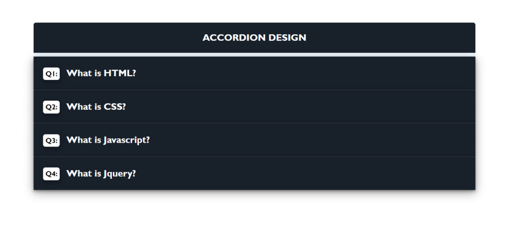 JQuery Accordion with Multiple Divs