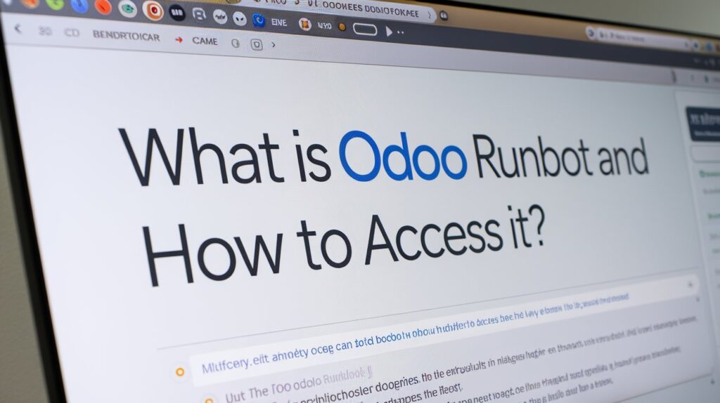 What is Odoo Runbot