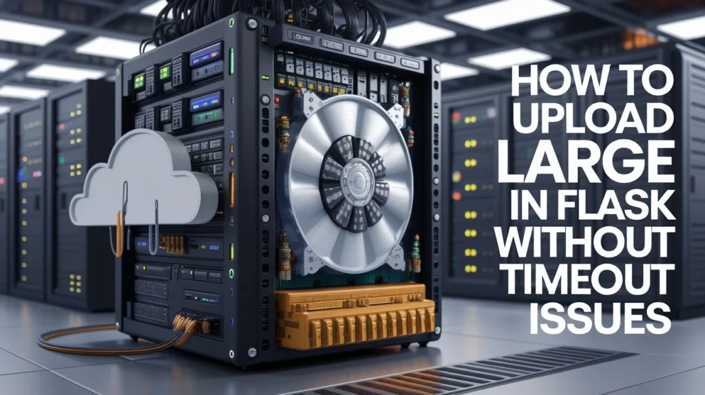 How to Upload Large Files in Flask Without Timeout Issues