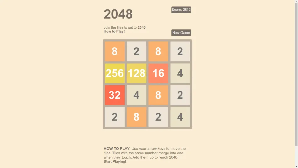 2048-game-in-js