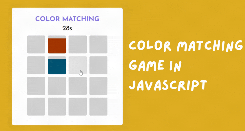 Color-Matching-Game-In-JavaScript