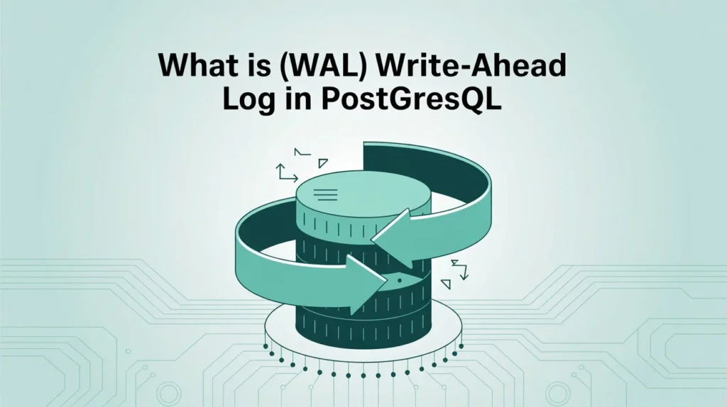 Write Ahead Log in PostgreSQL, WAL in PostgreSQL